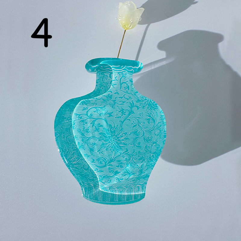 Flower Vase Fridge Magnets