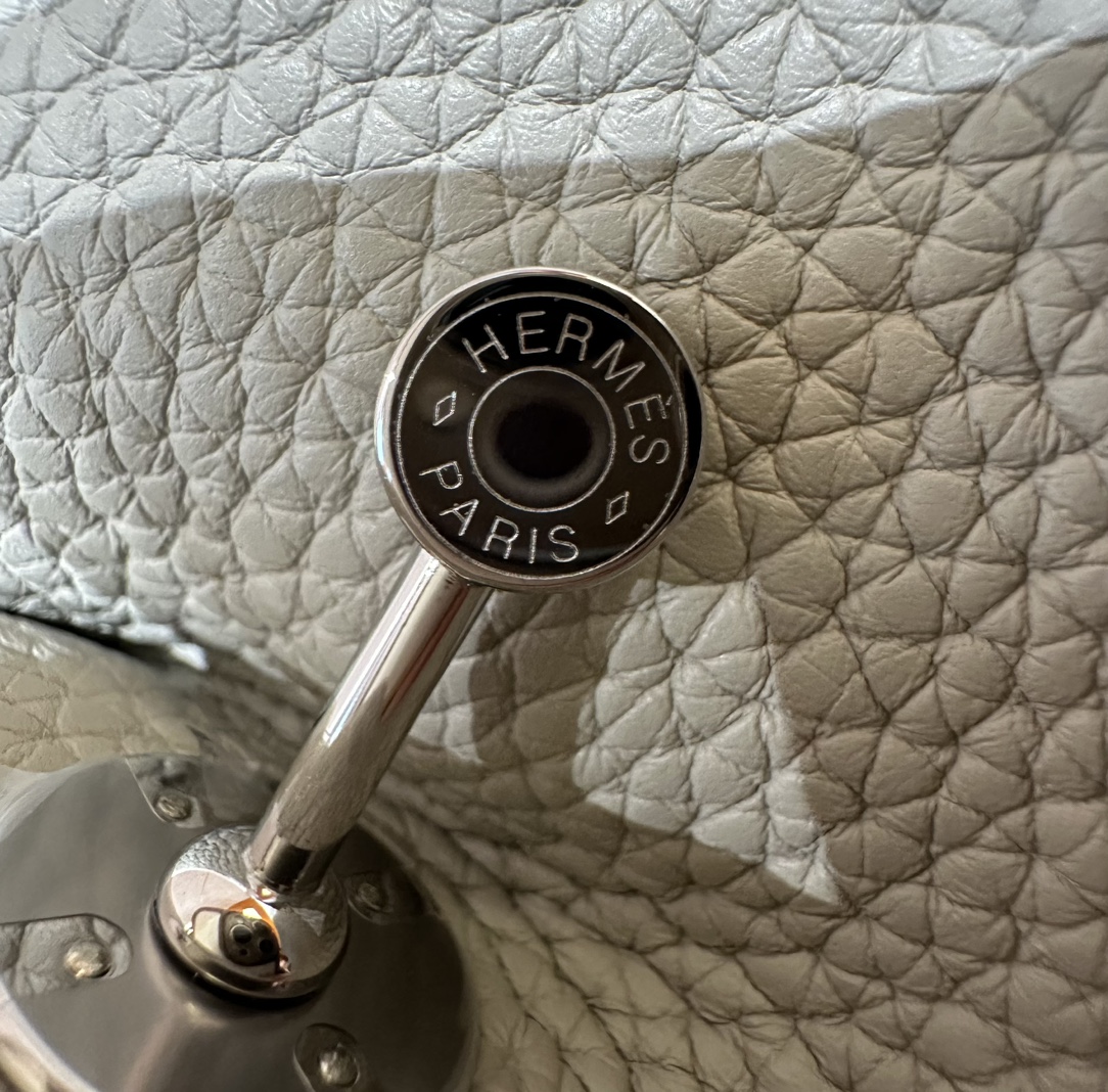 Hermès Mini Lindy 80Girs Perle Handbag (Handmade to Order)
