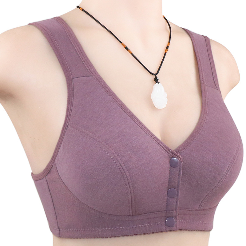(🔥 50% OFF)Comfortable & Convenient Front Button Bra(2 PCS/Set)-BUY 2 GET 10% OFF