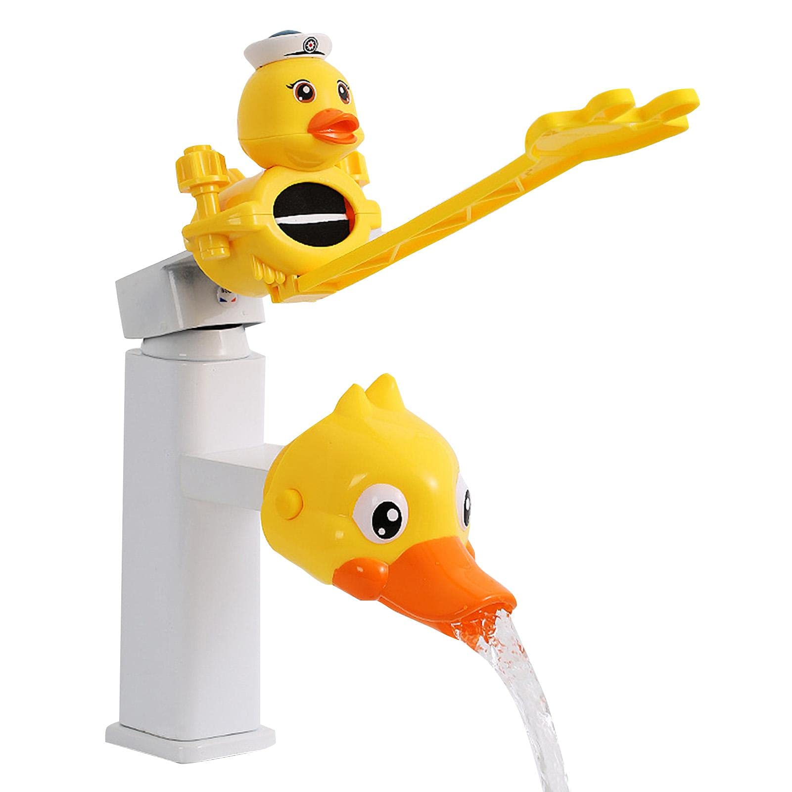 Cute little yellow duck faucet extender
