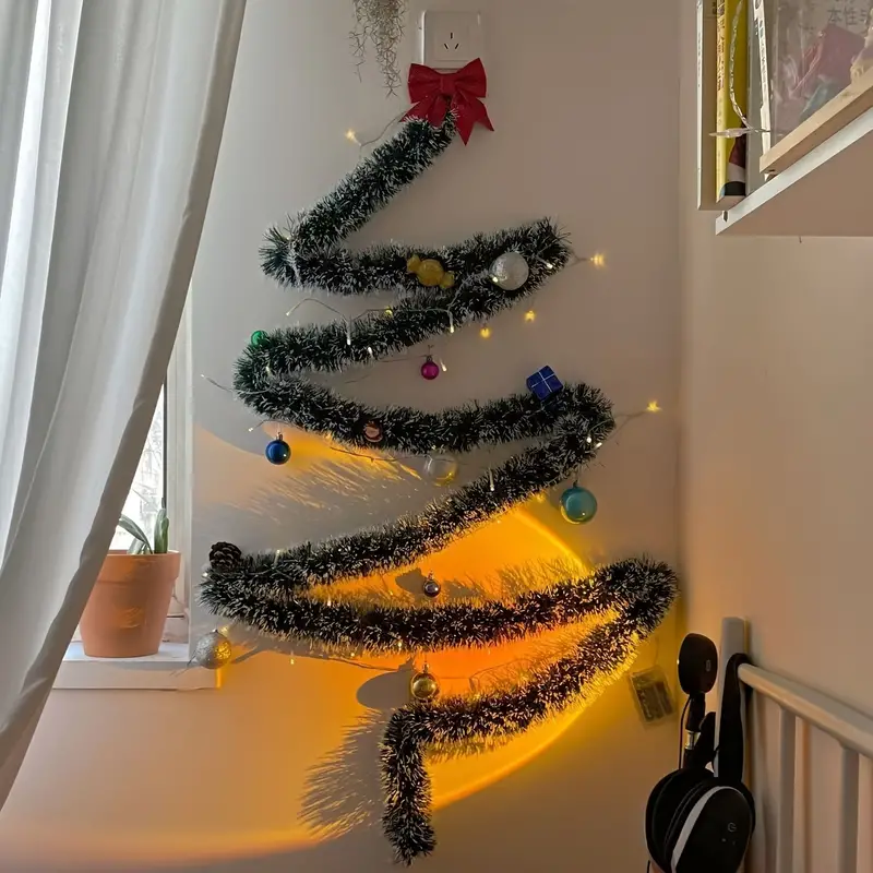 💐💐Christmas Metal Flower Strip Decoration