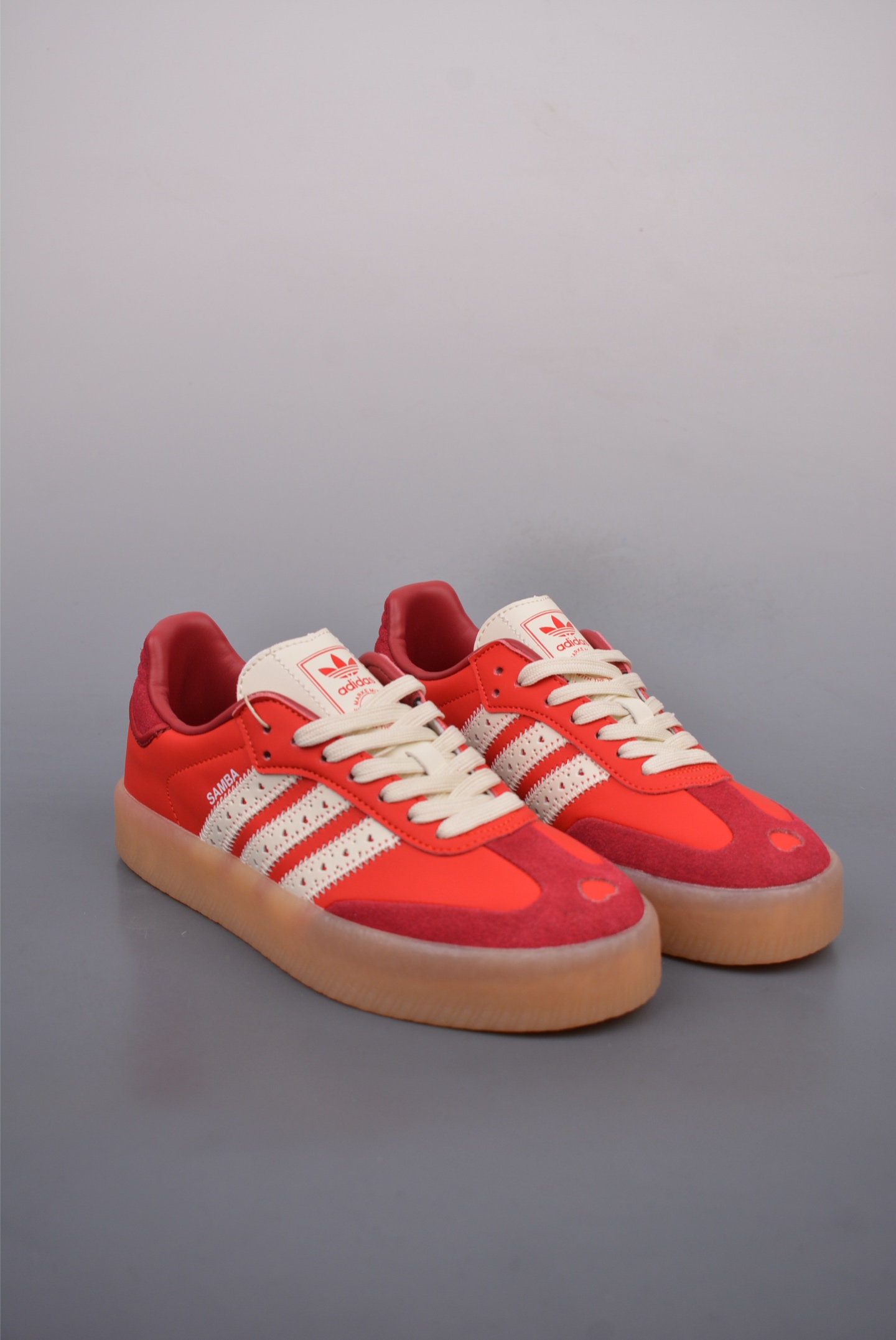 Adidas Originals Samba OG Orange Wine Red
