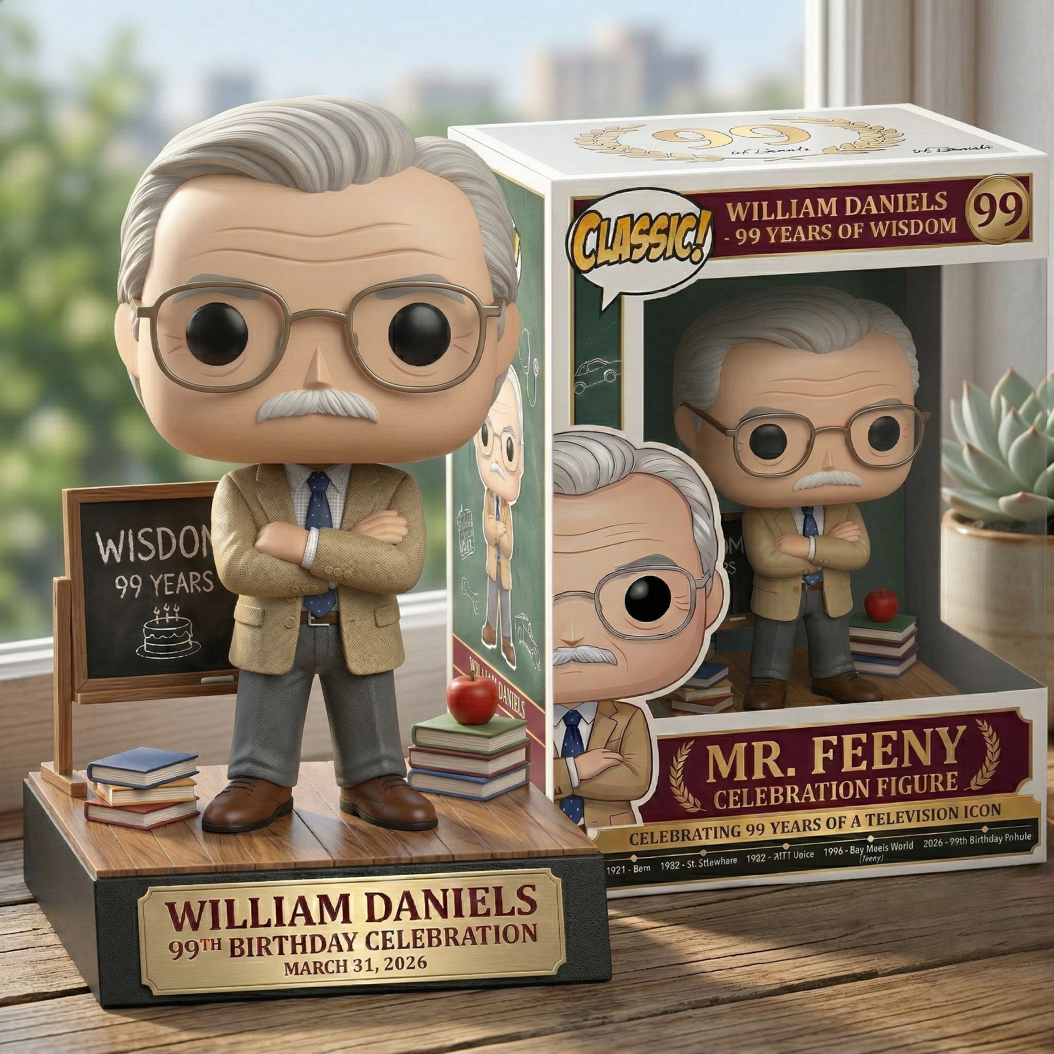 Mr. Feeny William Daniels 99th Birthday Celebration Funko POP!