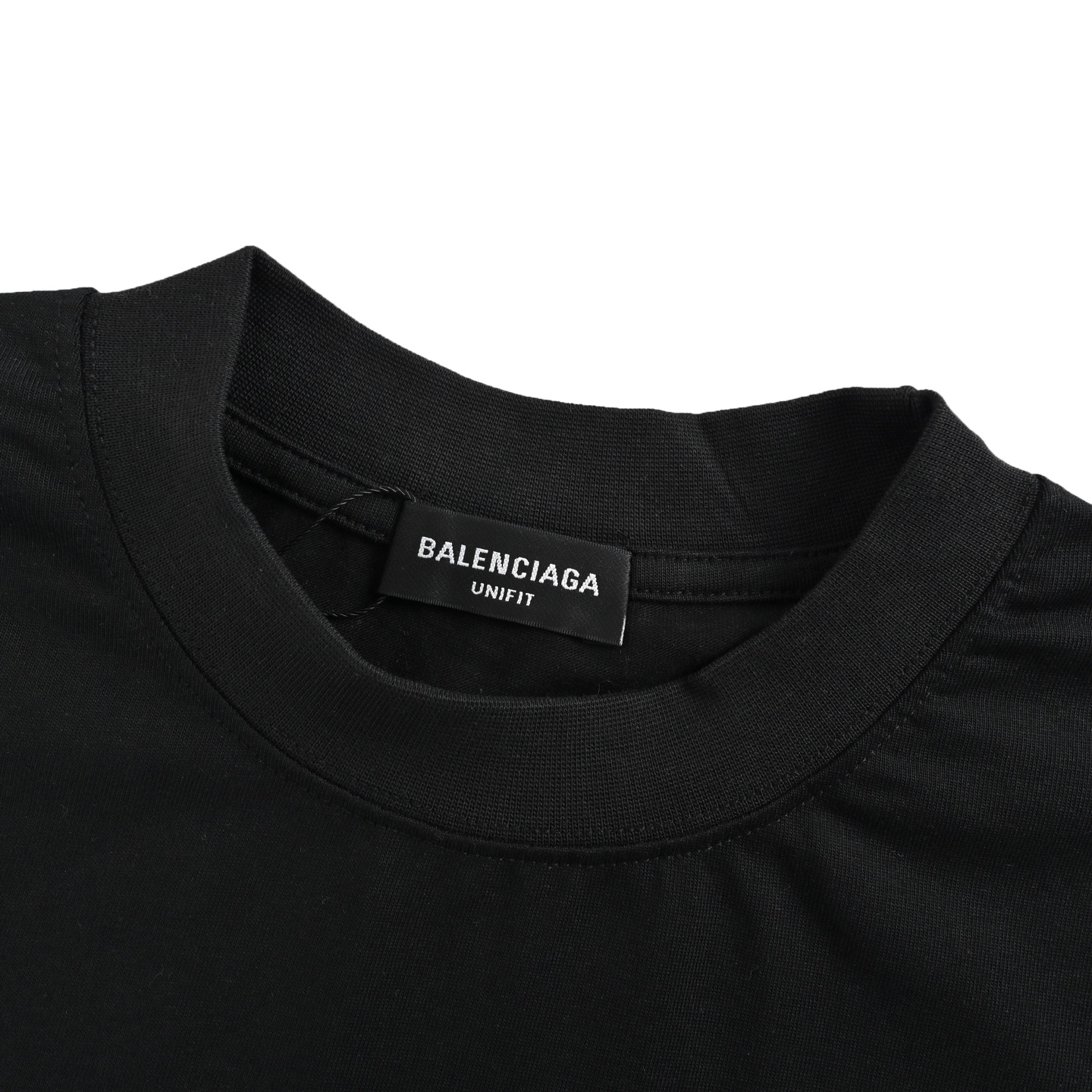 Balenciaga 24ss R logo small letter print short sleeve