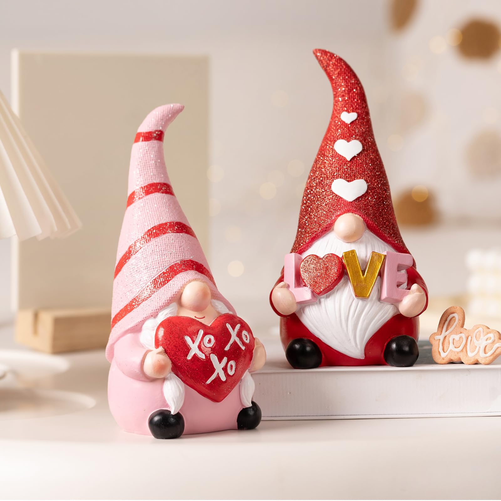 💖 Valentine's Day Sale 49% OFF 💖 Lovely Handmade Resin Gnome For Holiday Gift Present