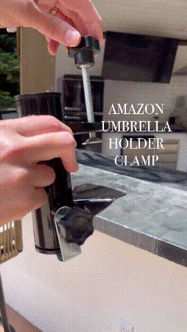 🔥Last Day - Buy 2 Get 1 Free🔥Heavy Duty Patio Deck Umbrella Holder Clamp