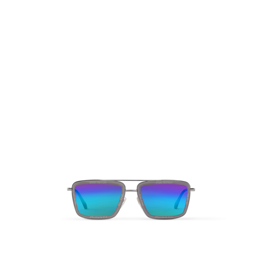 Louis Vuitton LV SUPER VISION METAL SQUARE Sunglasses Z2671U