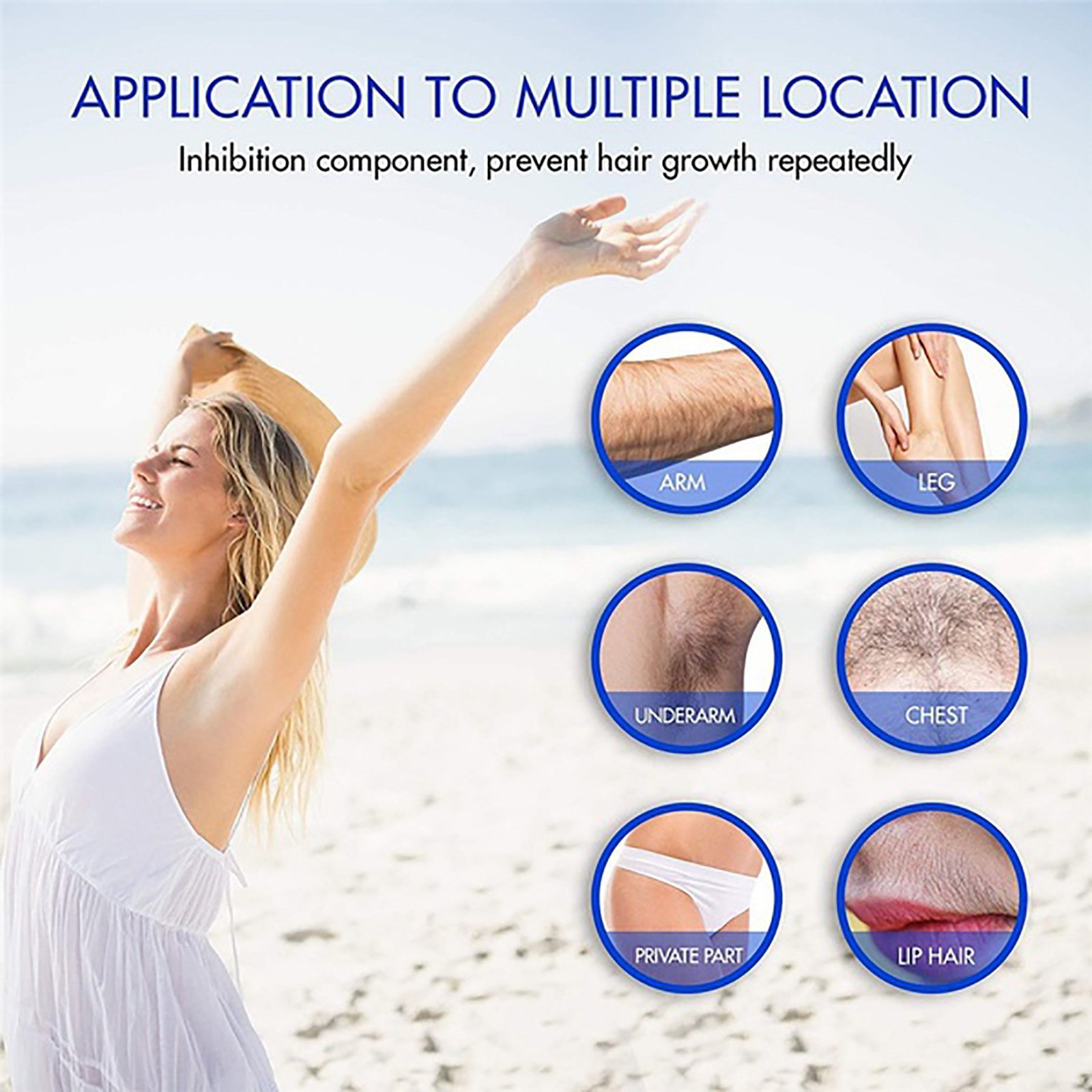🔥2023 New Sobeeriond® Semi-permanent Hair Removal Spray
