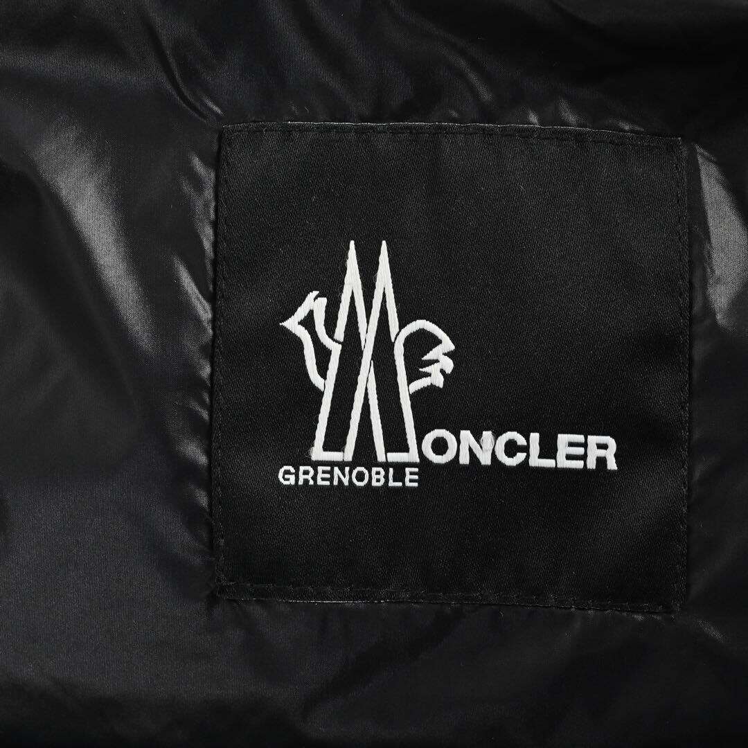 Moncler chest letter sleeve hooded ski series down jacket