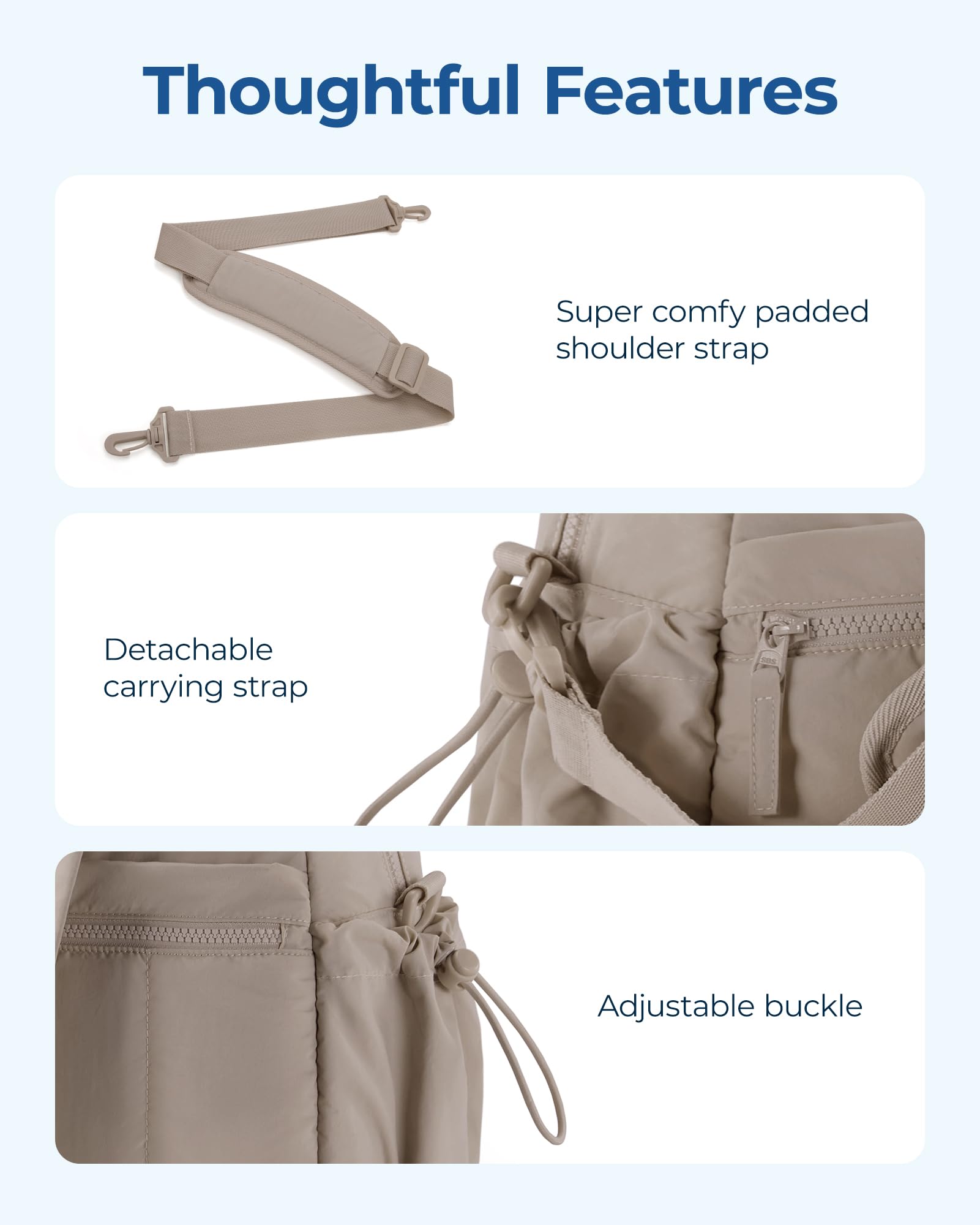 🎄CHRISTMAS ON SALE🎄Gym Bag for Women, Duffle Bag for Travel with Wet Pocket
