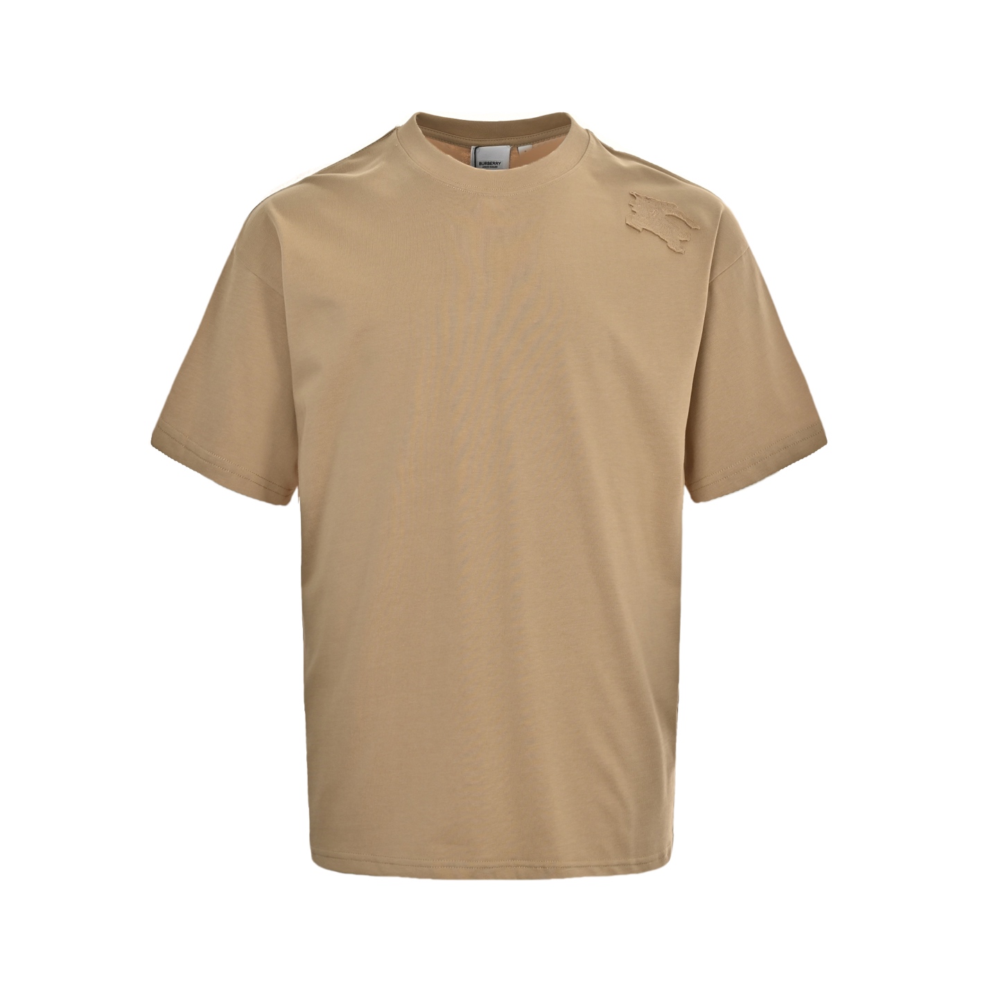 Burberry 25ss shoulder warhorse patch embroidered short sleeves