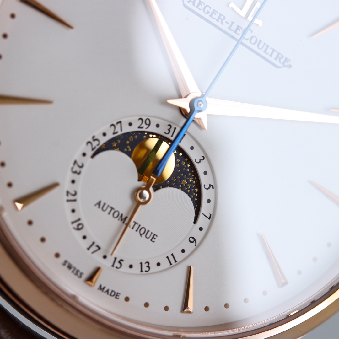 Jaeger-LeCoultre Master Moon Phase Series Formal Men's Watch Q1368420