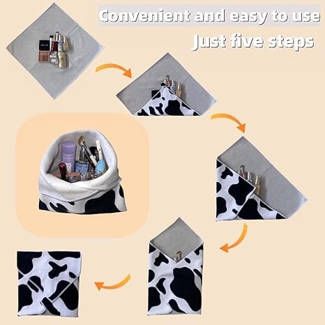 👜👜Multifunctional Self-adhesive Magic Cloth Cosmetic Storage Bag