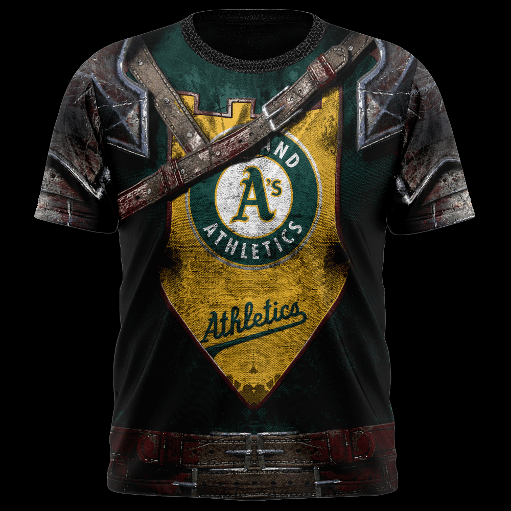 OAKLAND ATHLETICS 3D WARRIORS HOODIE