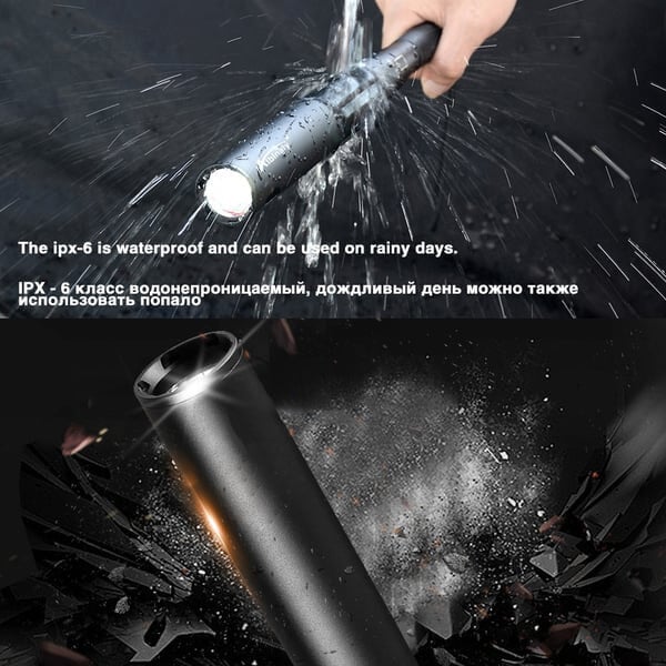 (🔥Last Day Promotion-SAVE 65% OFF)🔦Super Bright Self-Defense Multifunctional Hiking Stick LED Flashlight-BUY 2 GET 10% OFF AND FREE SHIPPING