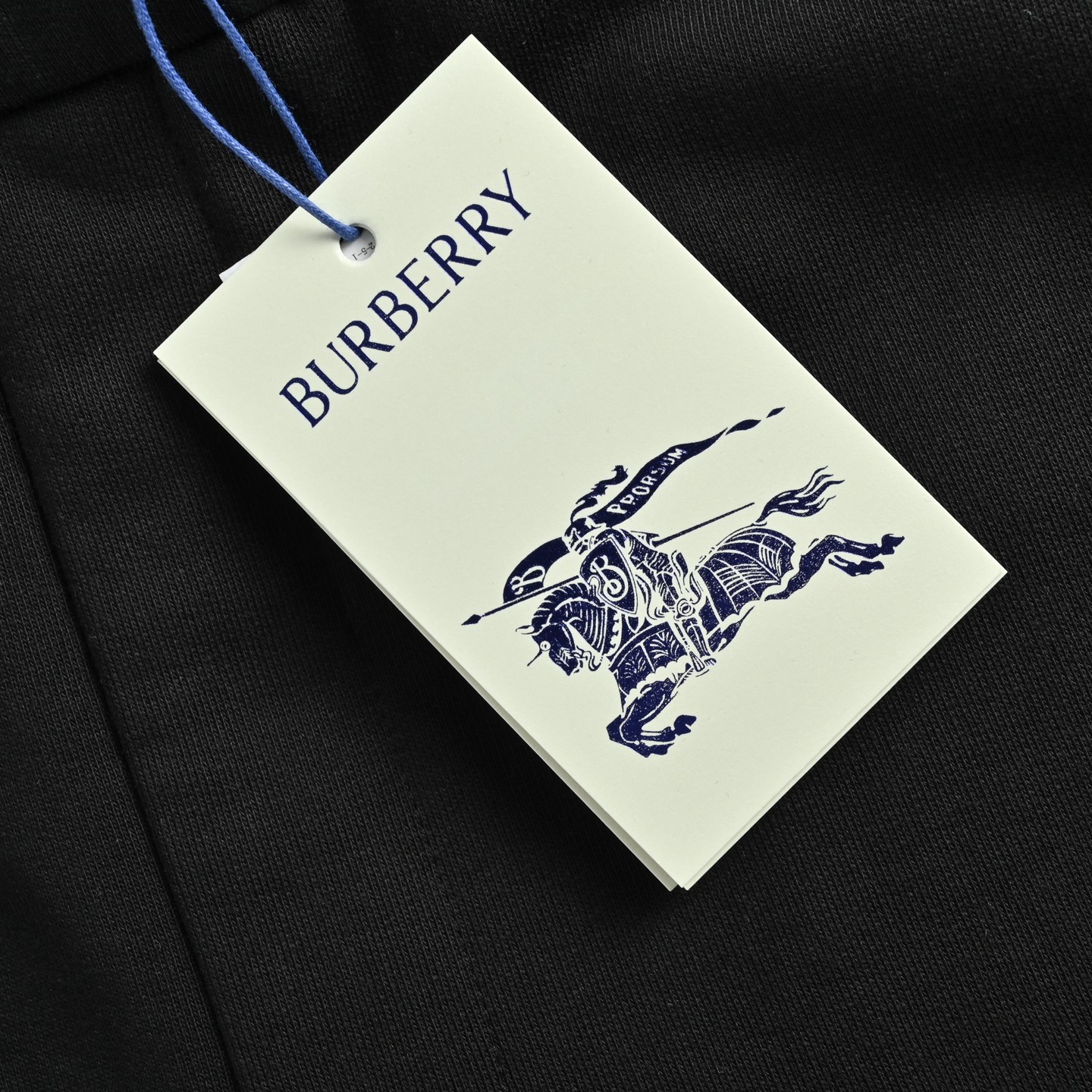 Burberry 25ss back pocket appliqué horse cotton shorts