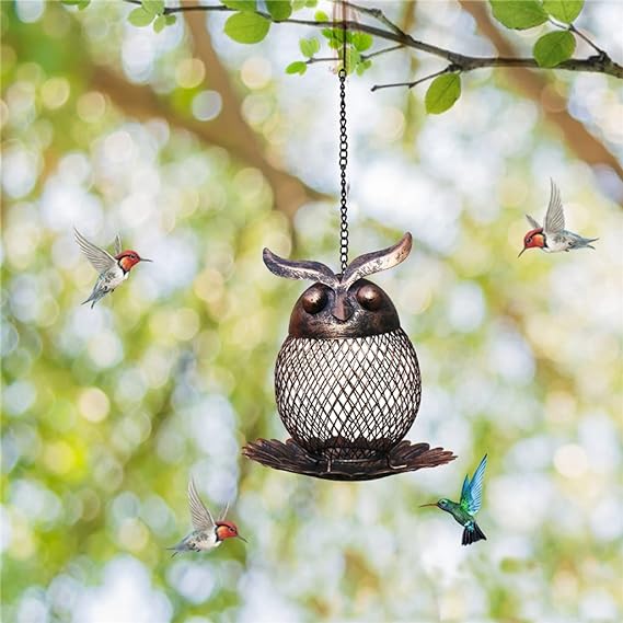 🔥HOT SALE 50% OFF🔥Heavy Duty Copper Metal Mesh Wild Finch Bird Feeder🐦