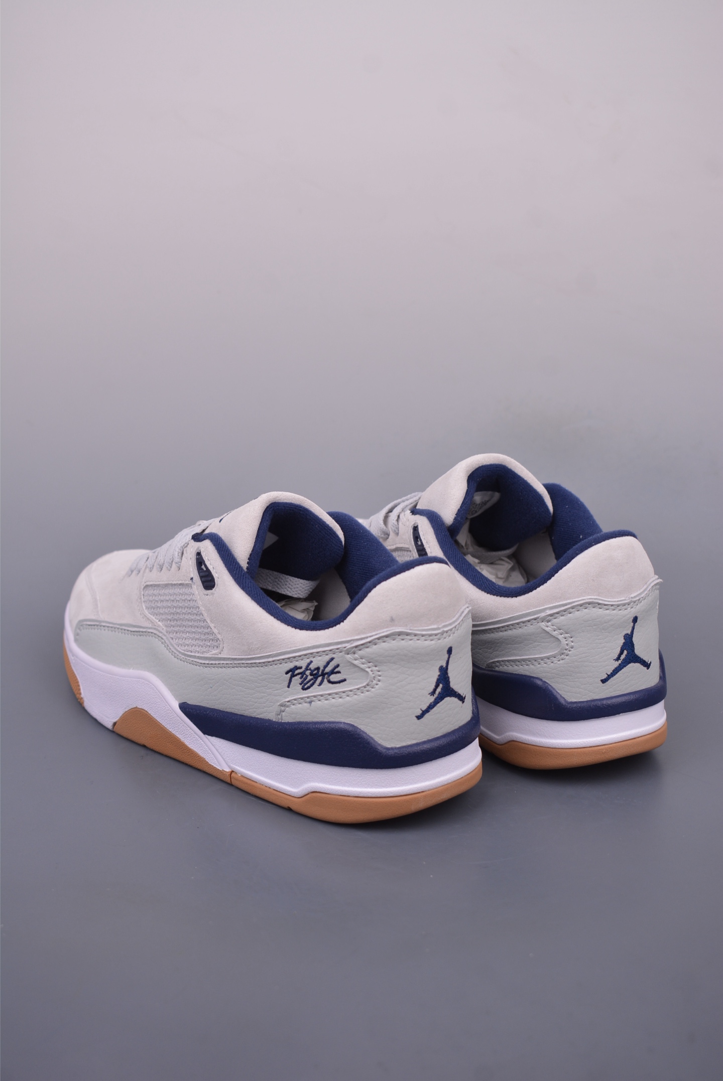Nike Air Jordan Flight Court Sneakers Gray Blue HF3255-004
