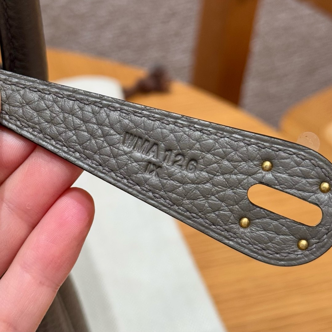 Hermès Lindy 8FGirs etain handbag (handmade to order)