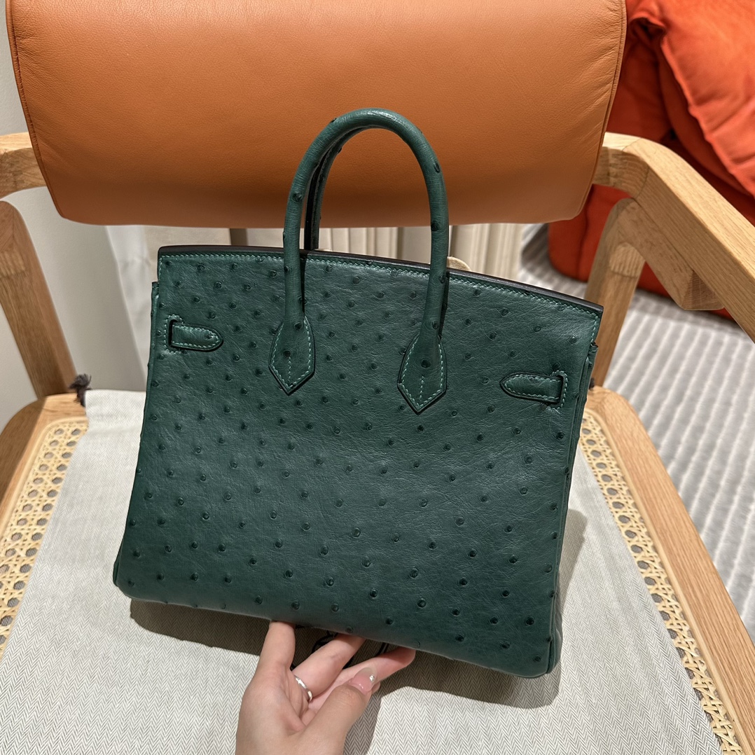 Hermes Birkin z6Malachite Handbag (Handmade to Order)