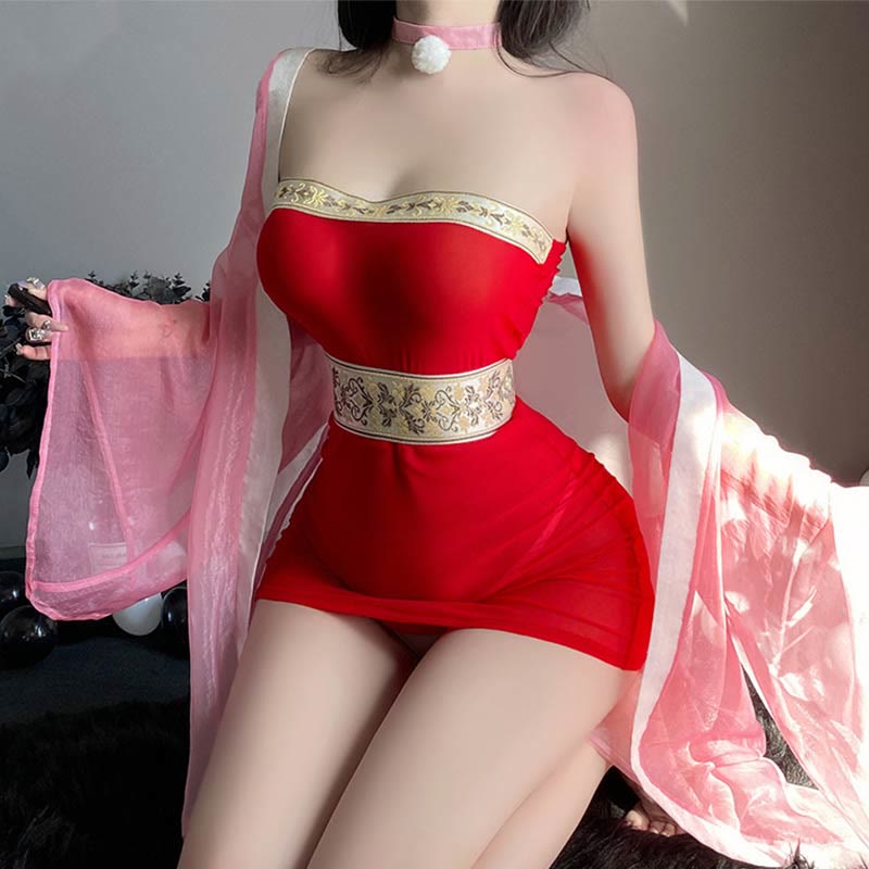 Vintage See-through Lingerie Set