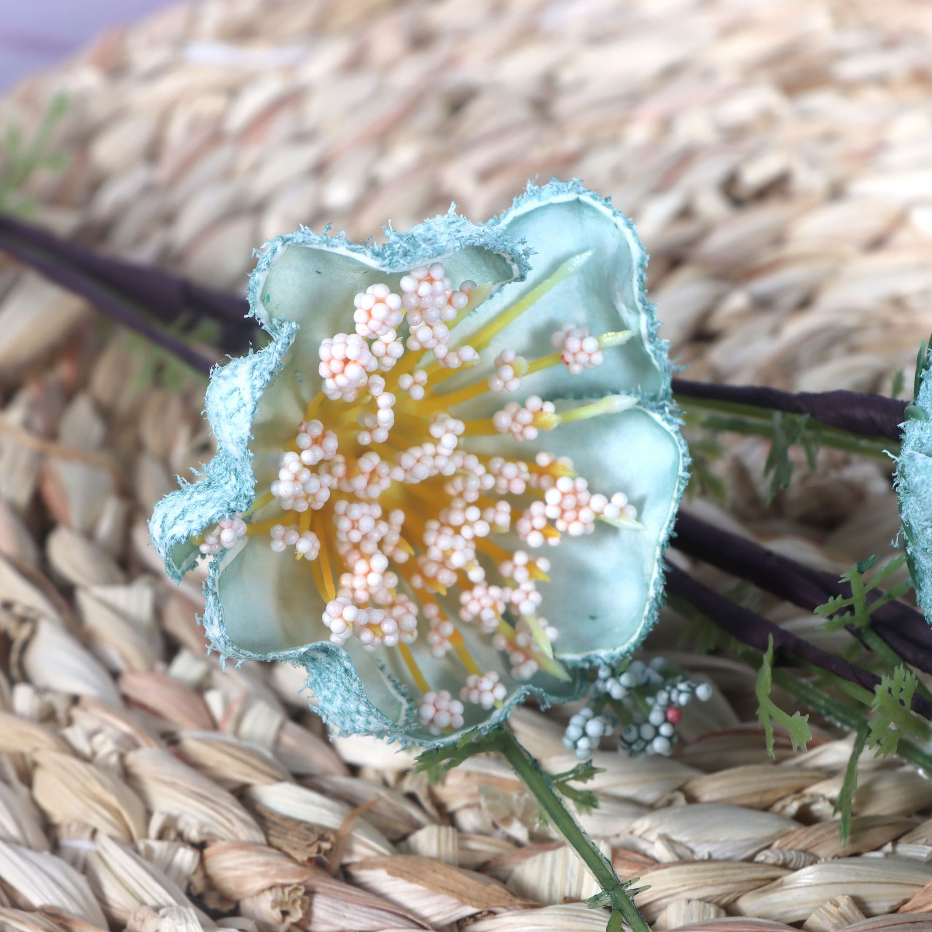 4 Pcs Light Luxury High-End Artificial Silk Azalea