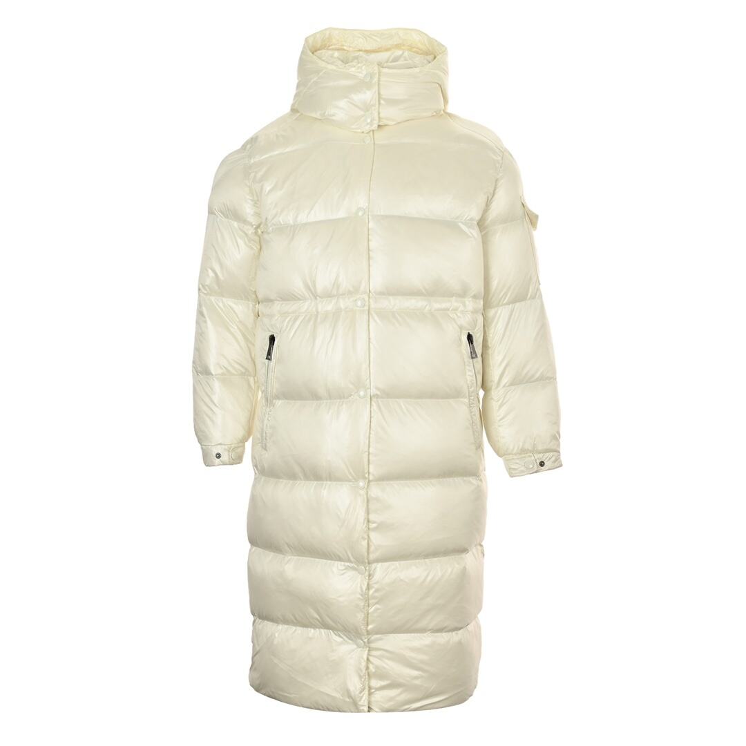 Moncler Maire waist long down jacket