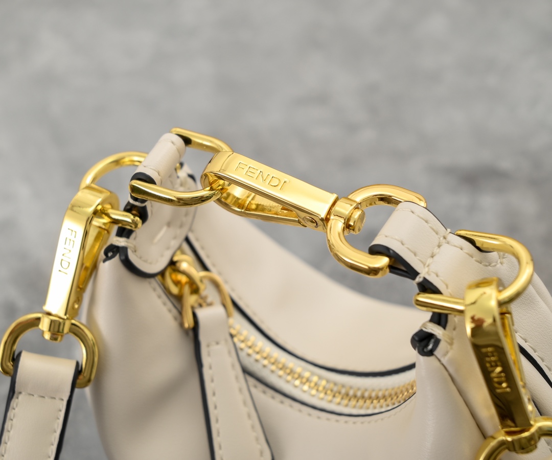 FENDI gray underarm mini bag 2186