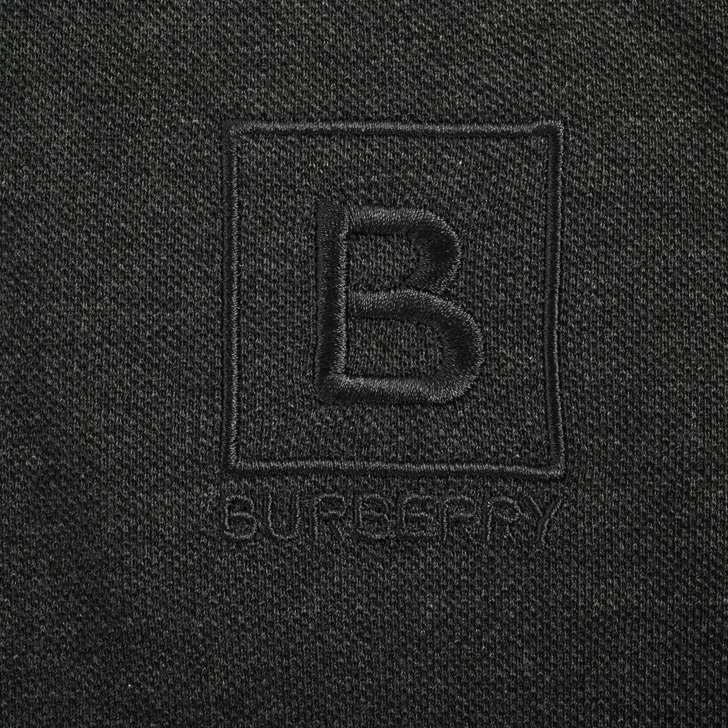 Burberry Polo short sleeves with B logo embroidery on chest