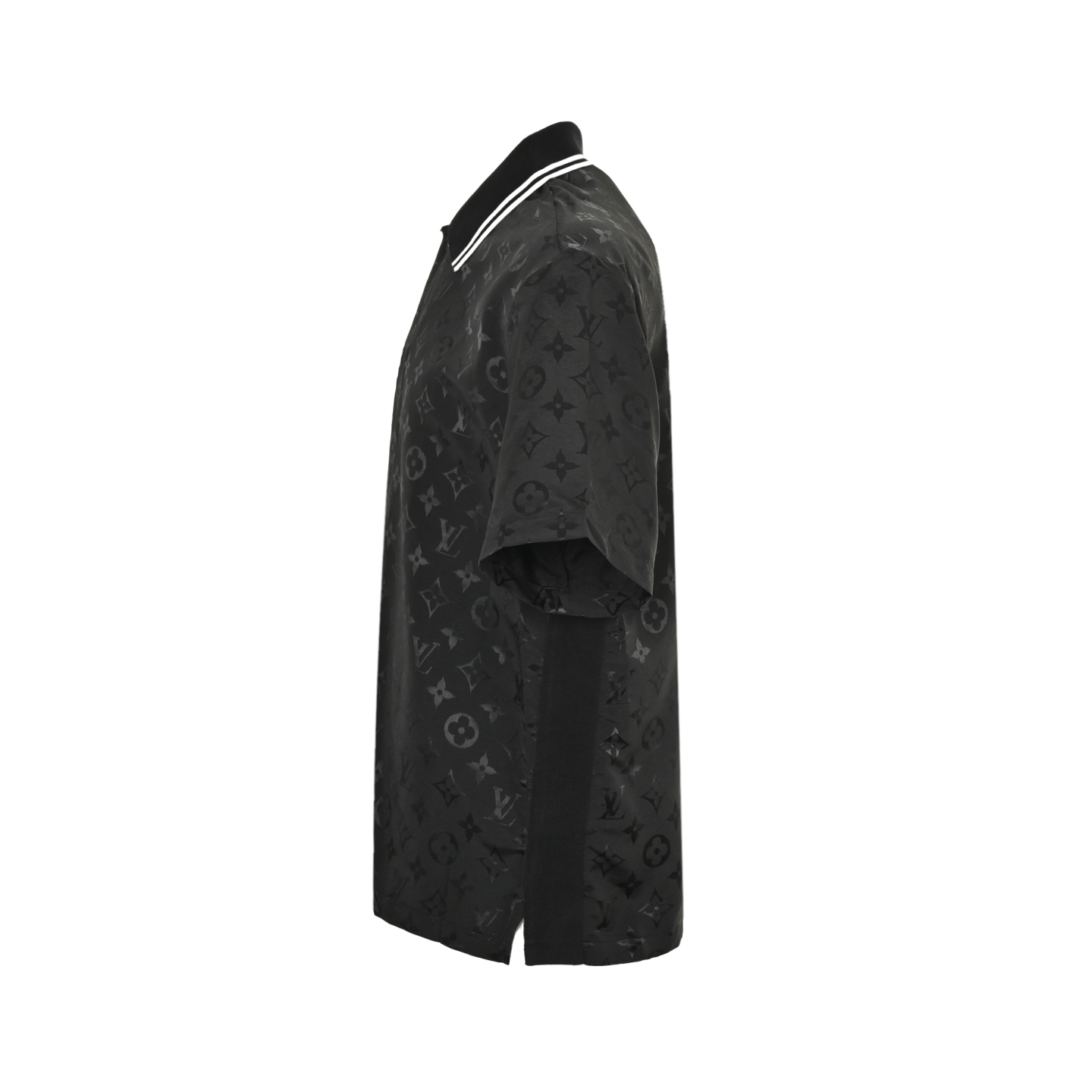 Louis Vuitton 25ss monogram ripple jacquard suit short-sleeved shirt