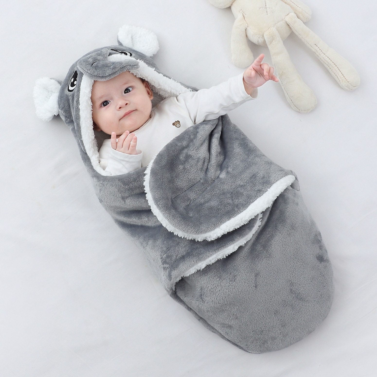 Soft Baby Animal Swaddle Wrap