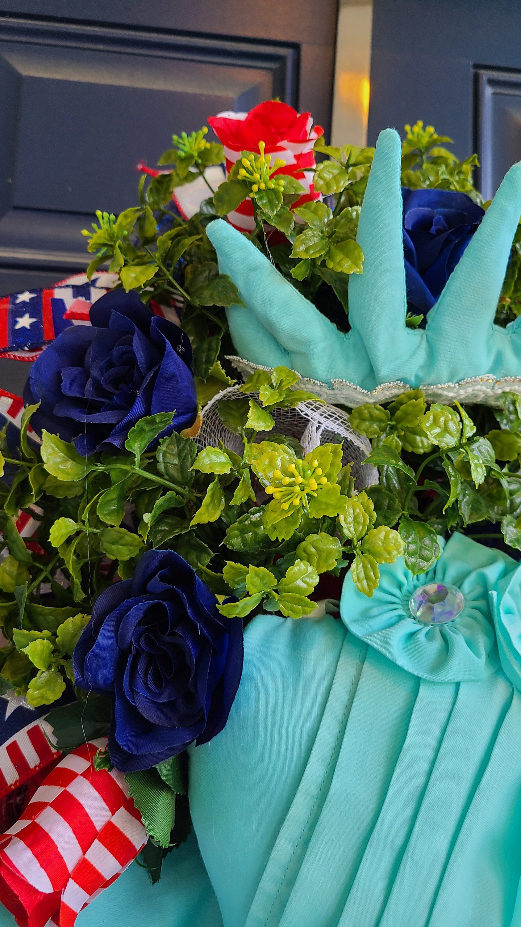 👍2024 New Arrival- 60% OFF💥Handmade Statue of Liberty Patriotic Wreath