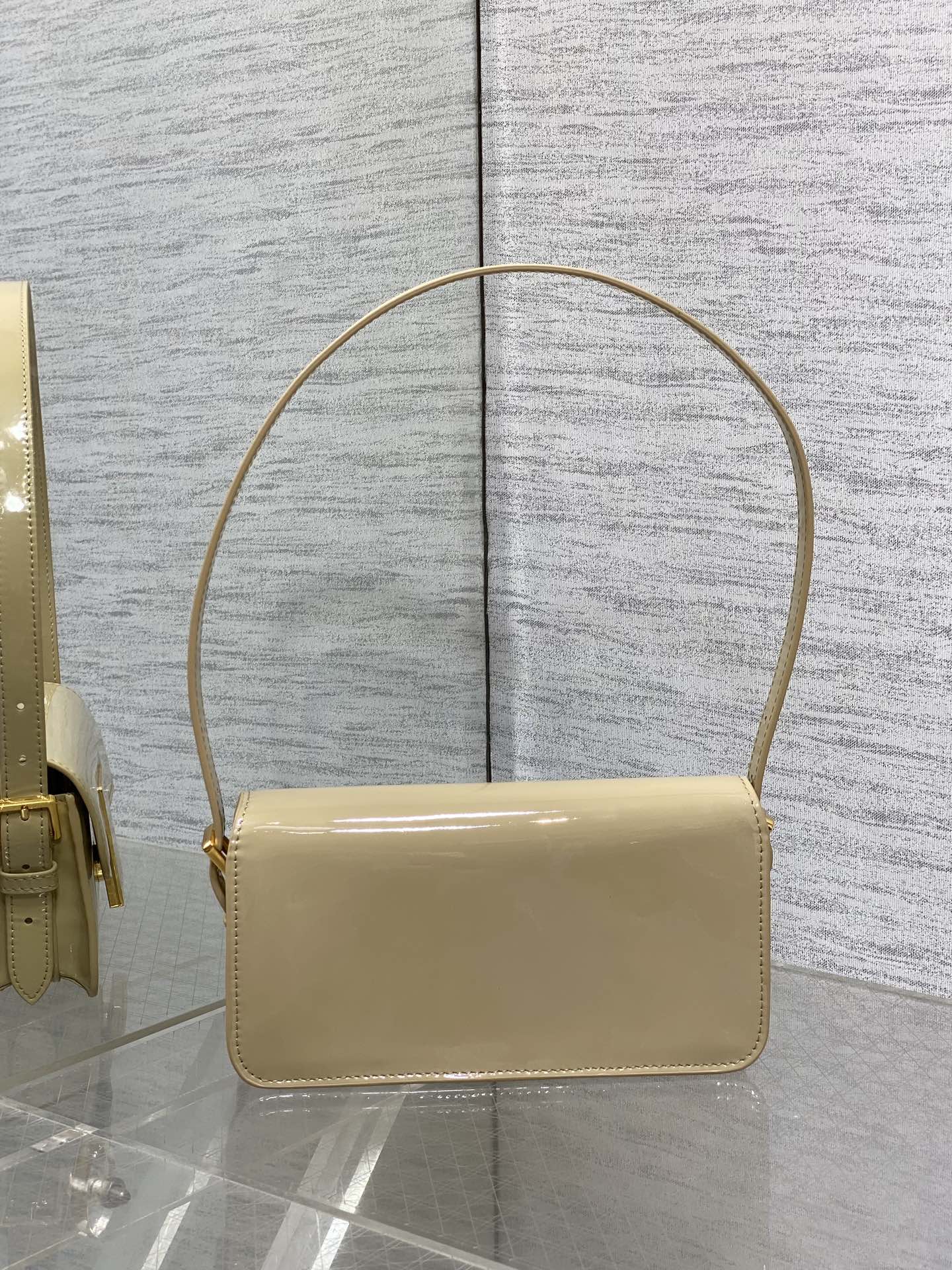 Dior Autumn Winter Series Miss Patent Leather Bag