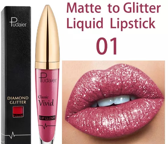 🔥Mother's Day Sale-[SAVE 50% OFF]--18 Color Diamond Shiny Long Lasting Lipstick--BUY 5 GET 10% OFF & FREE SHIPPING NOW