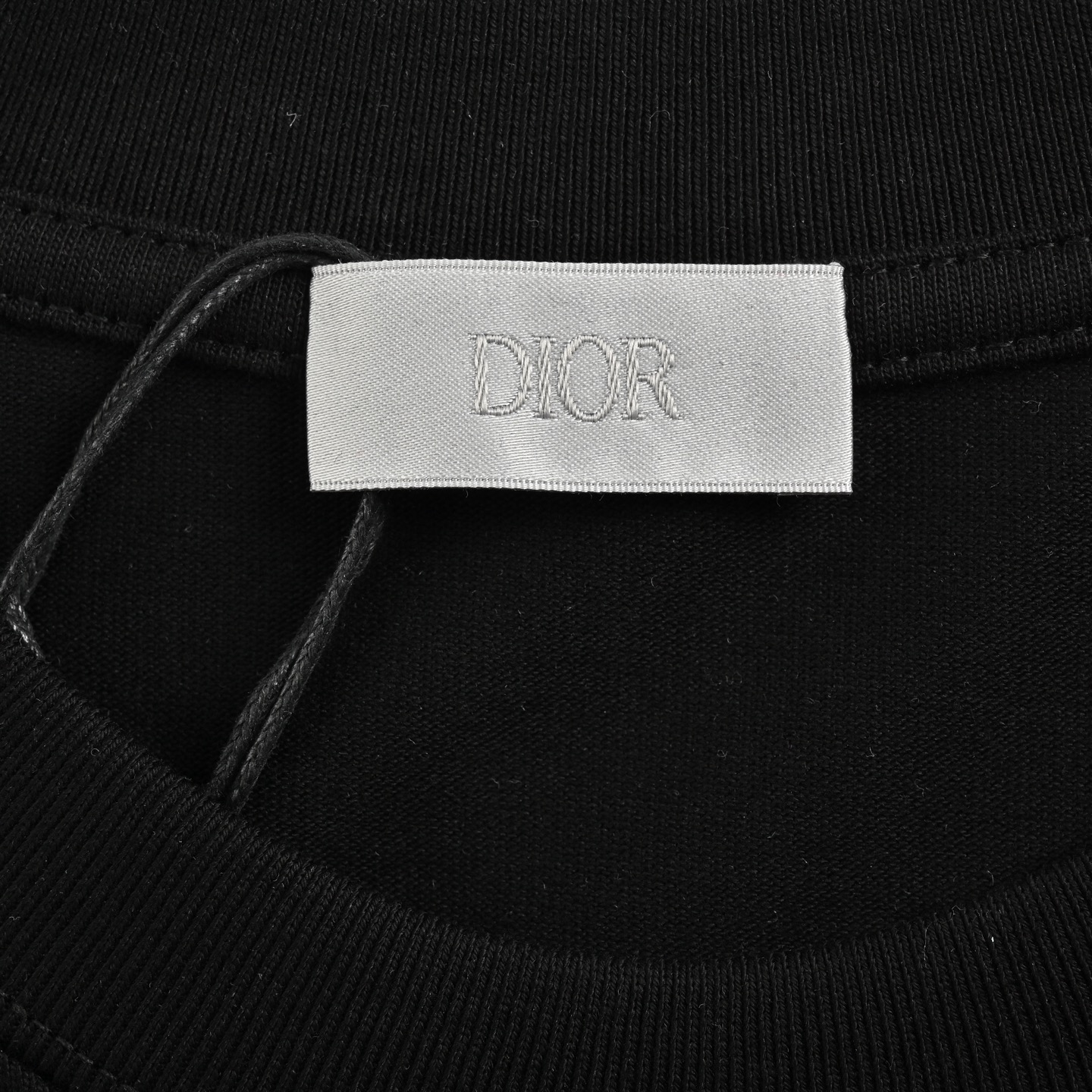 Dior monogram patch embroidered letter short sleeve