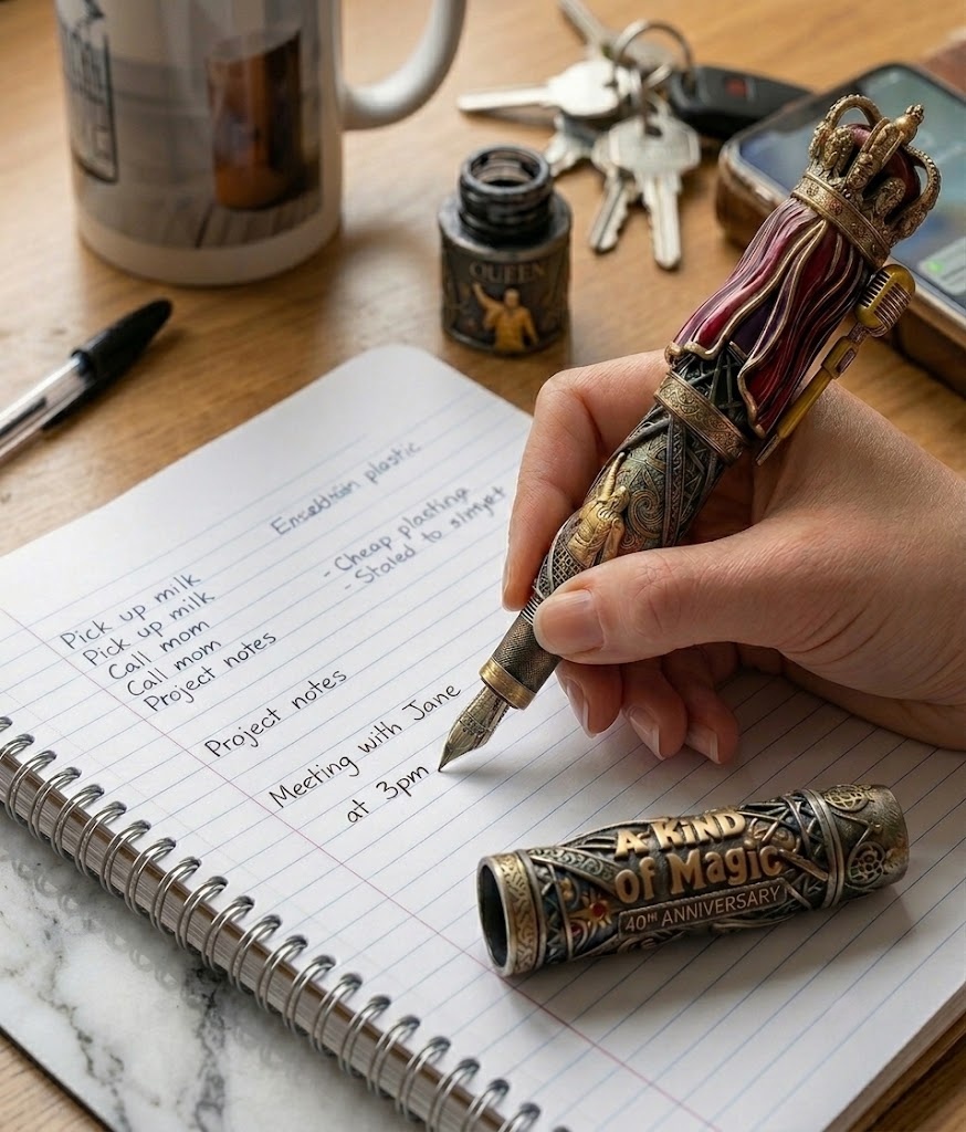 ✨🎤 “A Kind of Magic 40th Anniversary” Stage Tribute Fountain Pen 🖊