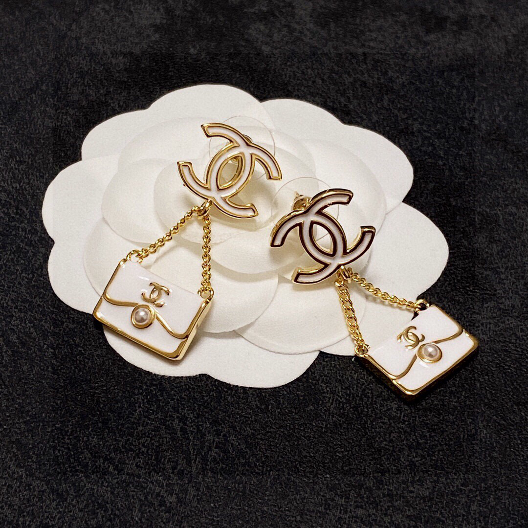 Chanel Classic Bag Earrings