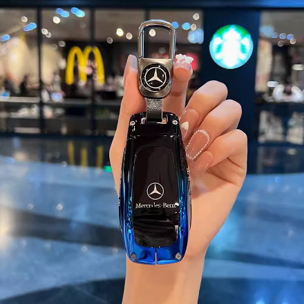Benz Zinc Alloy Keychain