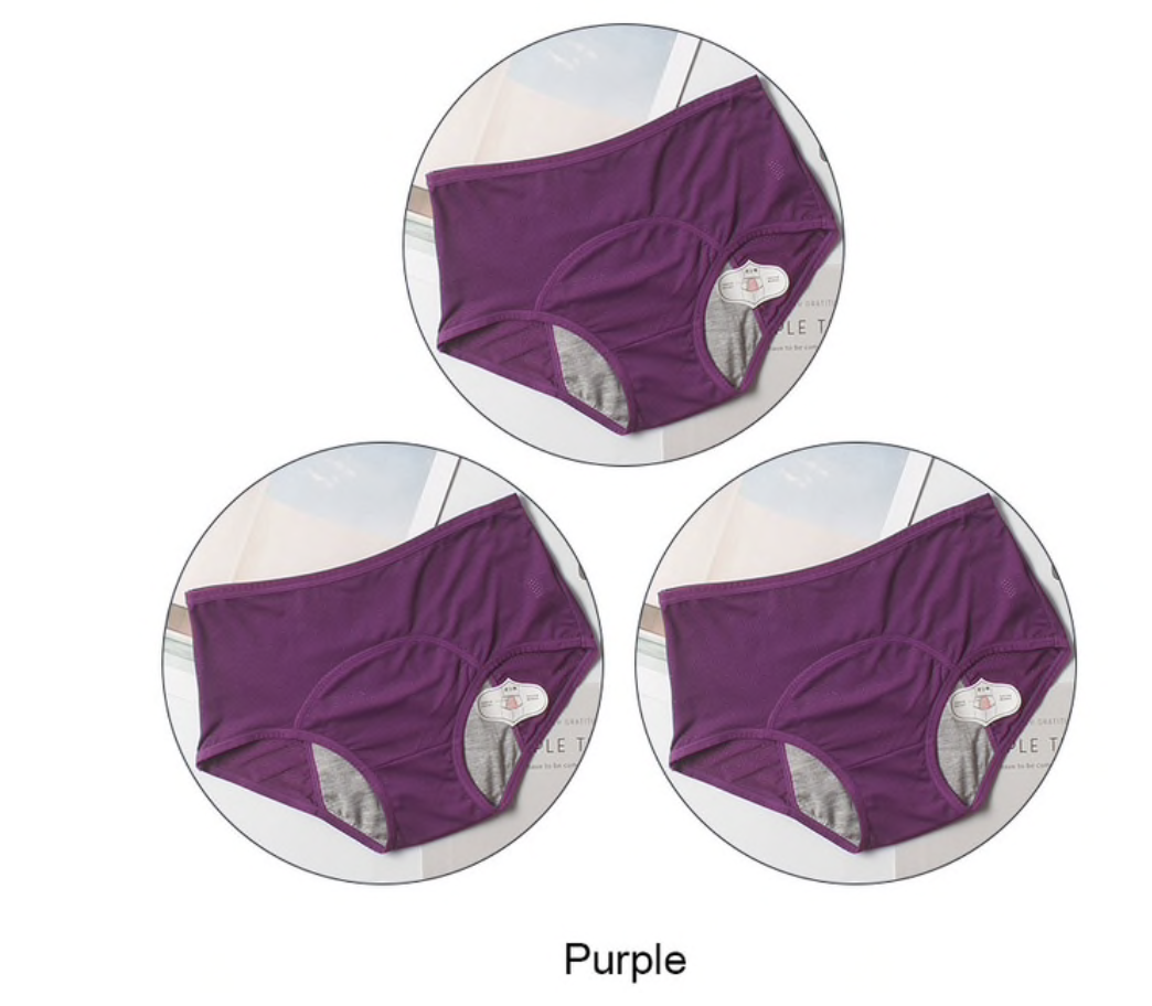 (🔥Summer Hot Sale-50% OFF)3Pcs/Set Menstrual Period Leak Proof Panties-Buy 2 Set Free Shipping