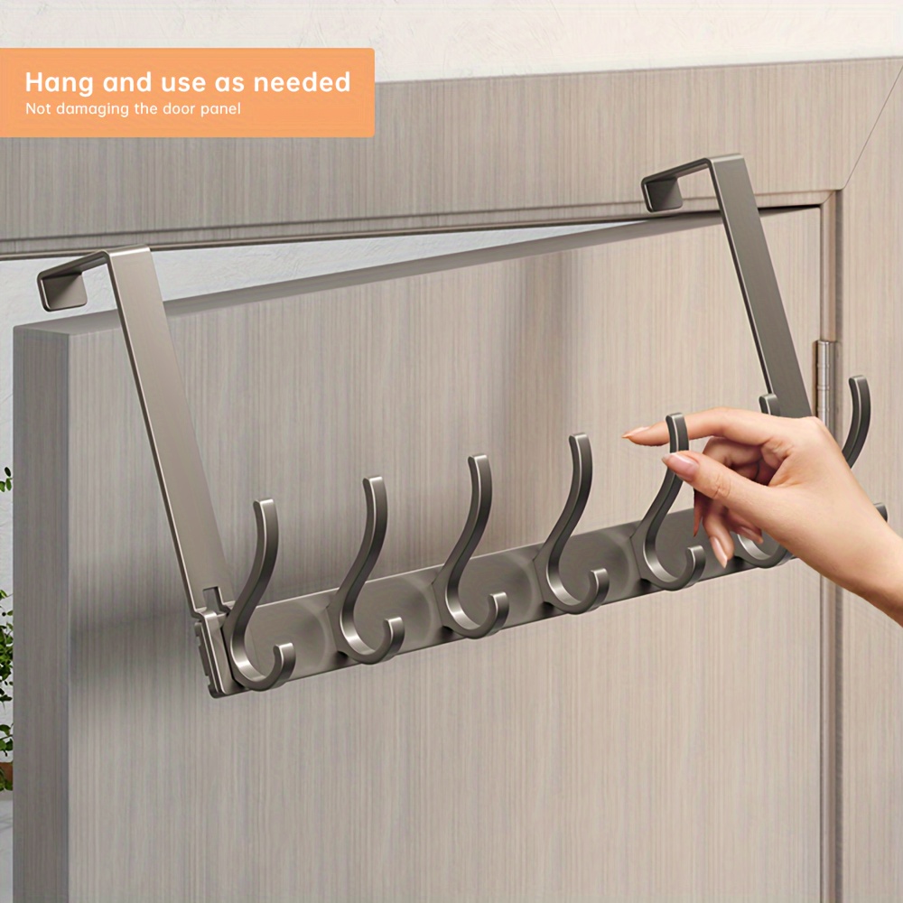 🔥ON SALE🔥Heavy-duty Aluminum Carbon Steel Over-The-Door Hook