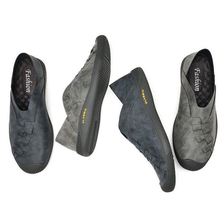 Top Layer Cowhide Casual Leather Shoes