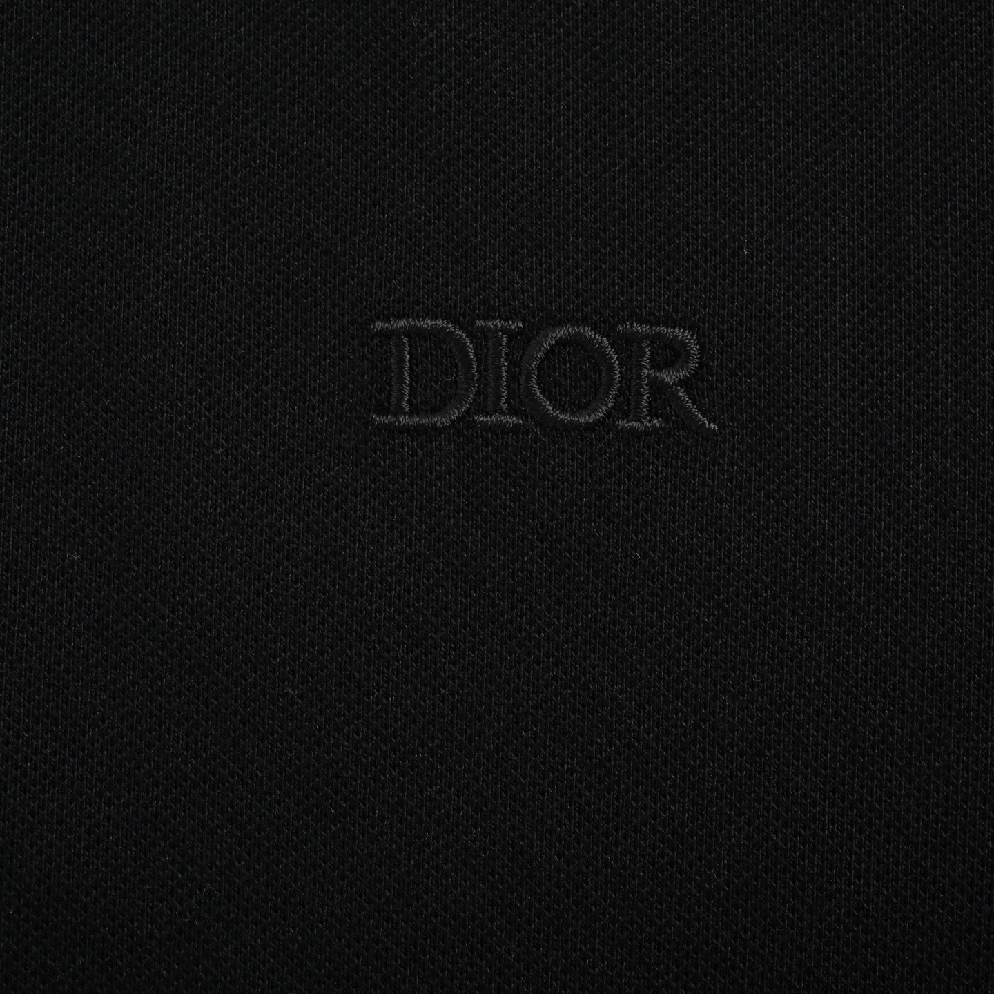 Dior floral collar jacquard Polo short sleeve
