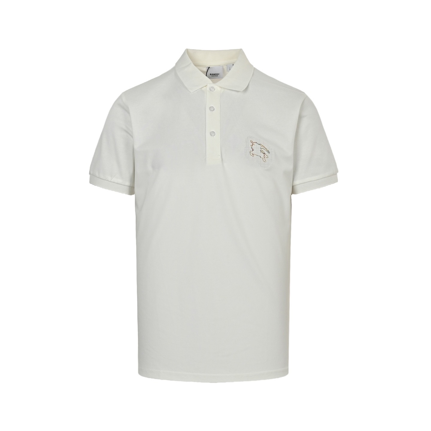 Burberry 25ss hollow warhorse Polo short sleeve