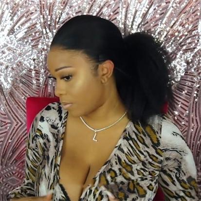 New Kinky Straight Natural LACE FRONT WIG WITH 3 STYLES