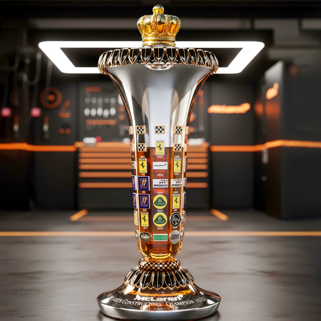 McLaren 2025 Championship Whisky Bottle