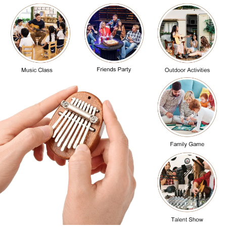 🔥Last Day Promotion - 49% OFF🔥8 Keys Mini Kalimba Thumb Piano -Buy 3 Get Extra 20% OFF & Free Shipping