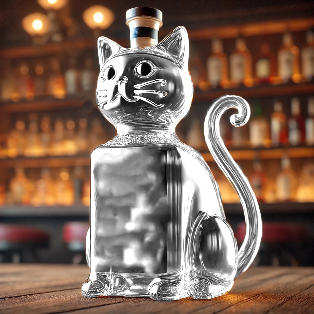 Funny Cat Bottle
