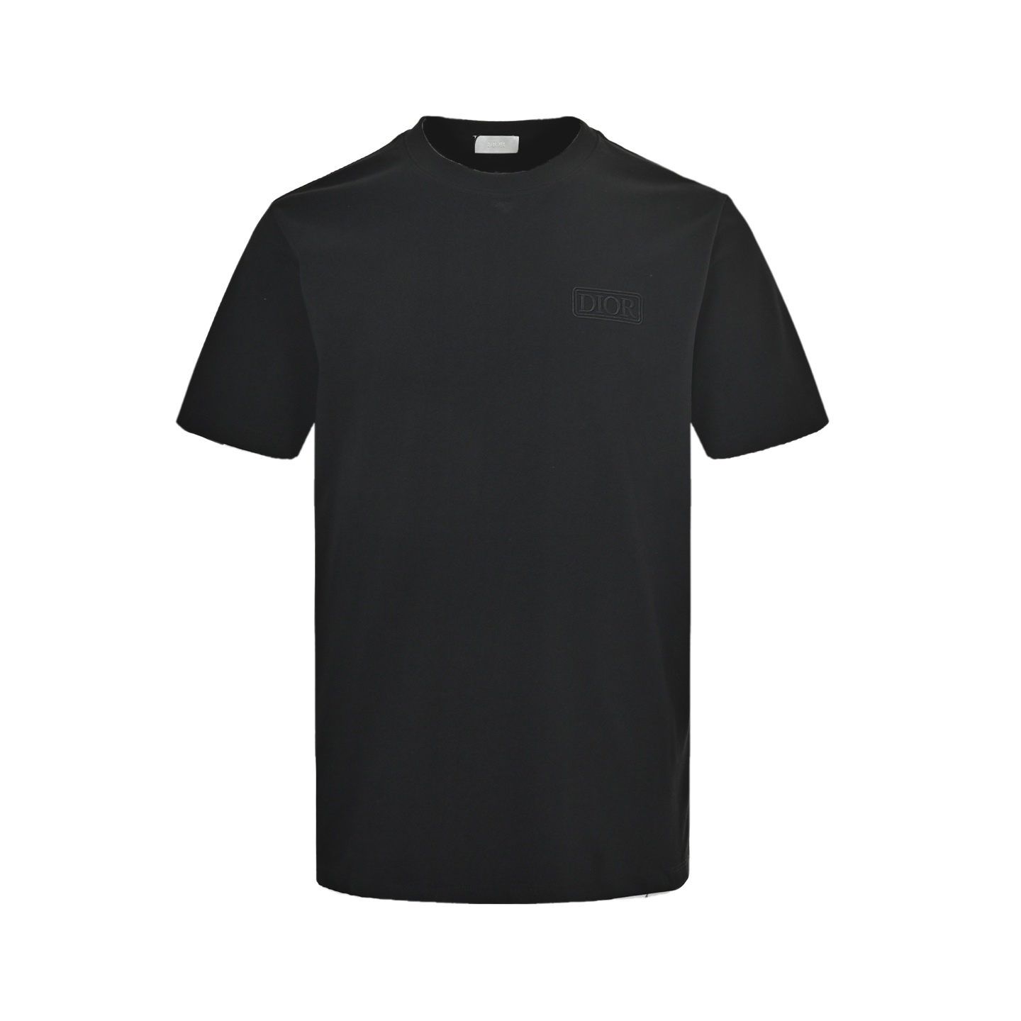 Dior 25ss chest embroidered letter short sleeve