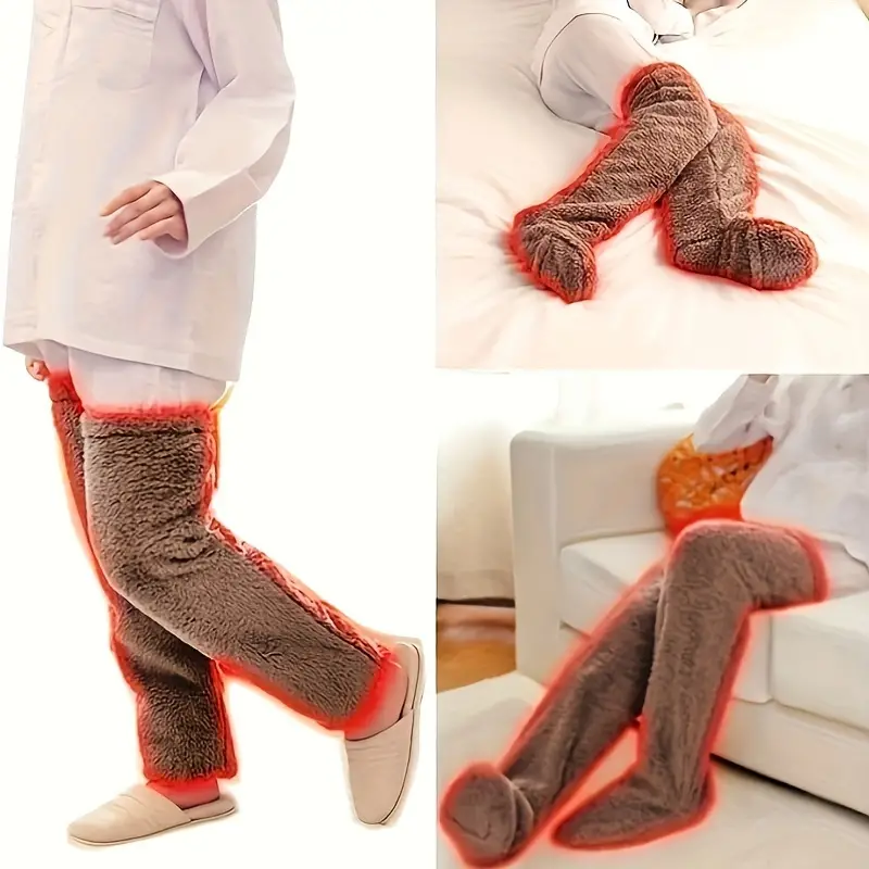 🎄WINTER ON SALE🎄Knee-high thickened warm plush floor socks