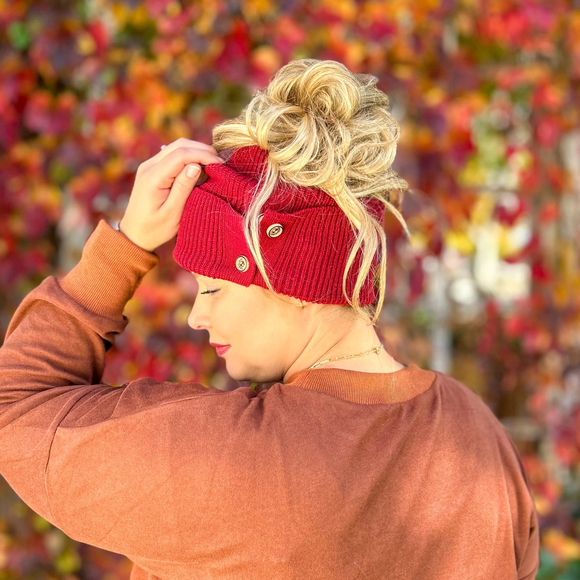 🔥Black Friday Flash Sale - 49% OFF🔥Button Up Beanie🔥BUY 2 FREE SHIPPING